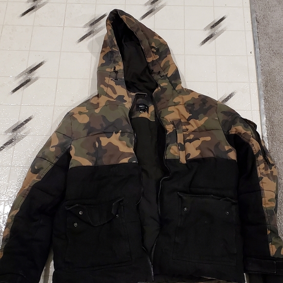 heavy camo jacket